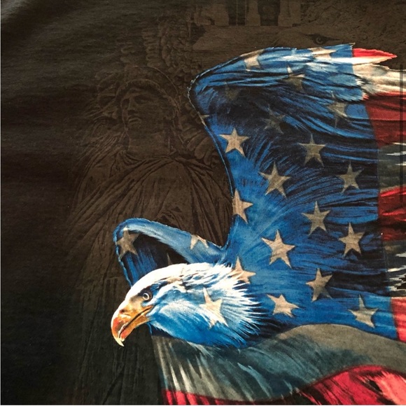 Fruit Of The Loom America Patriotic Tee - Picture 5 of 7